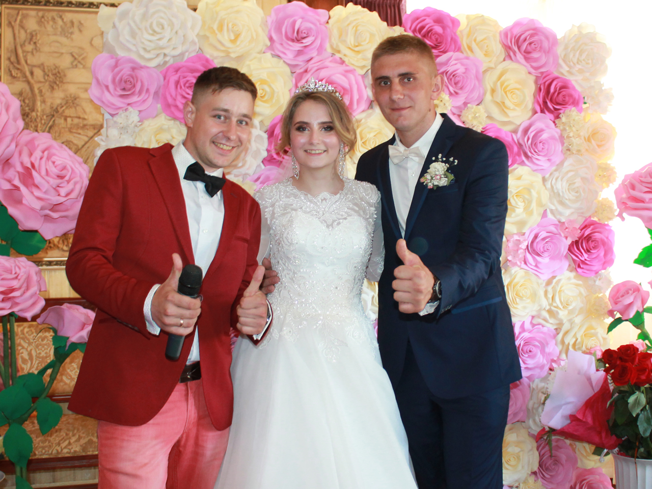 Весілля, ведучий Михайло Мамчур