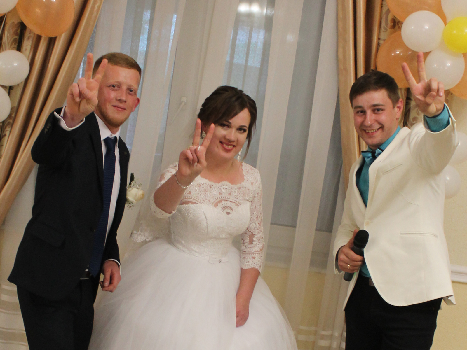 Весілля, ведучий Михайло Мамчур