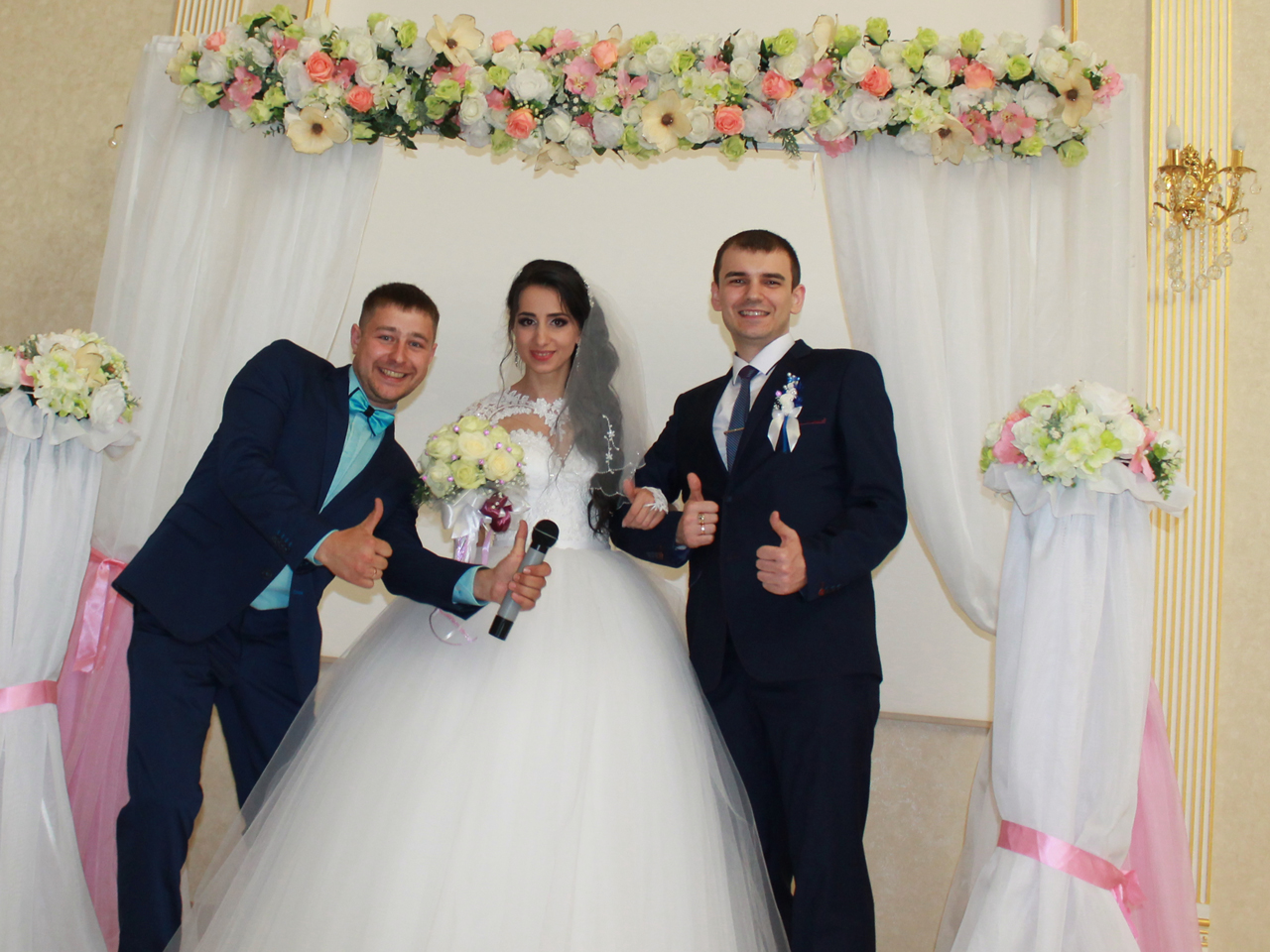 Весілля, ведучий Михайло Мамчур