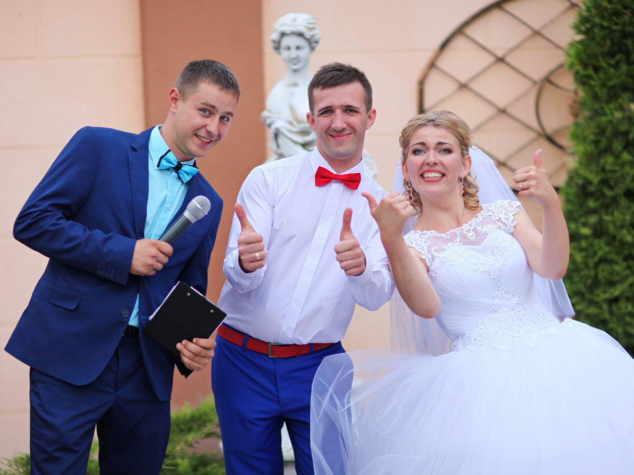 Весілля, ведучий Михайло Мамчур